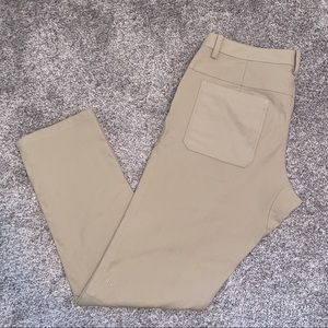Lululemon ABC pants. Tan size 32